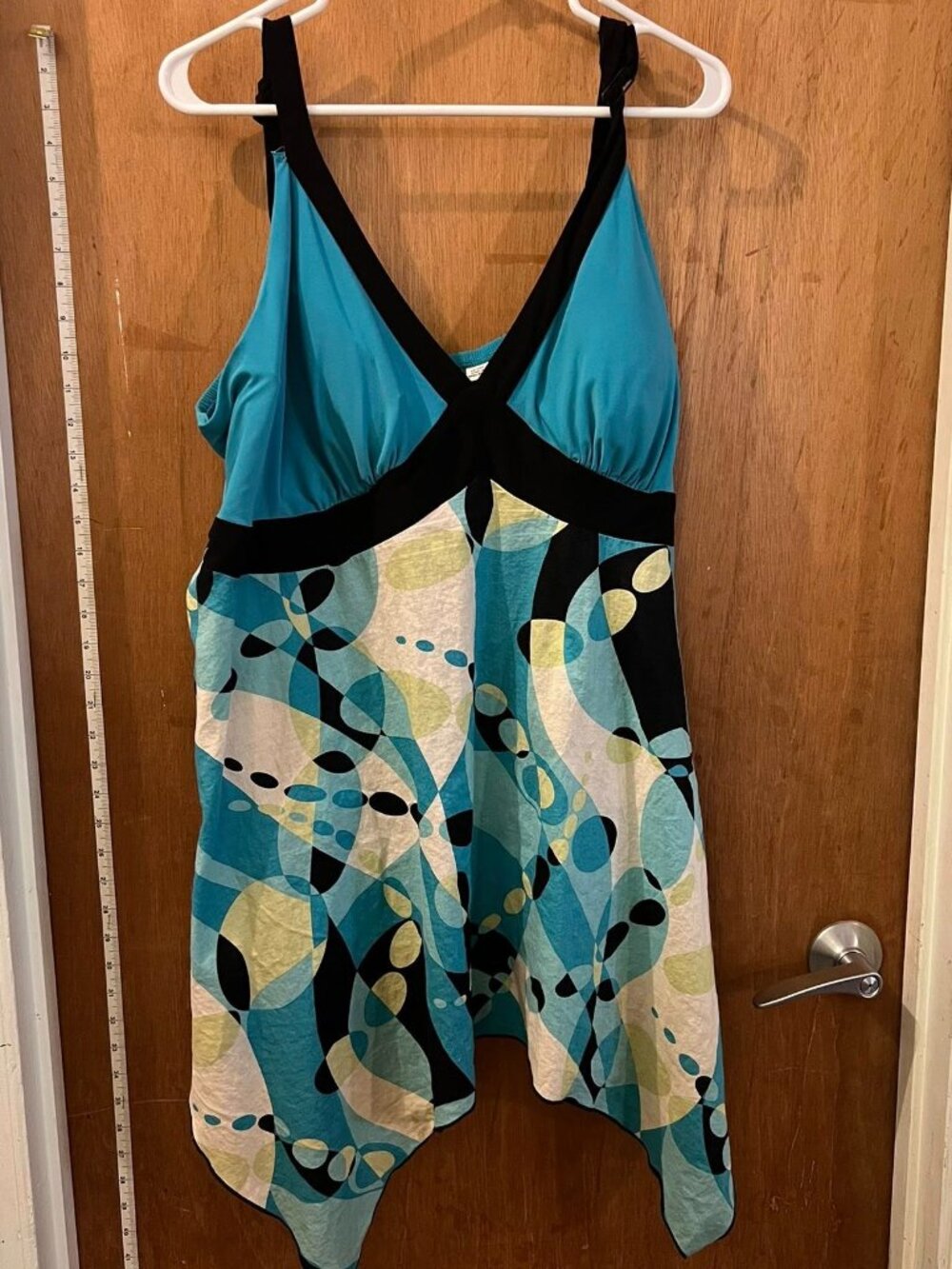 Size 26/28W - Cato - Sleeveless Turquoise Pullover Blouse